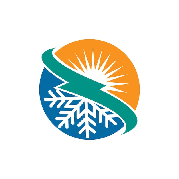 Логотип значка HVAC