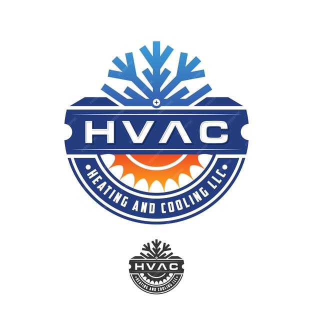 Premium Vector Hvac logo emblem vintage premium quality, air