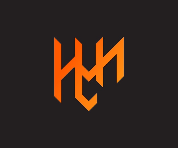 HVLN laatste logo ontwerp. brief HVLN logo vector ontwerpsjabloon. Logo Laatste HVLN-lijn. HVLN-logo