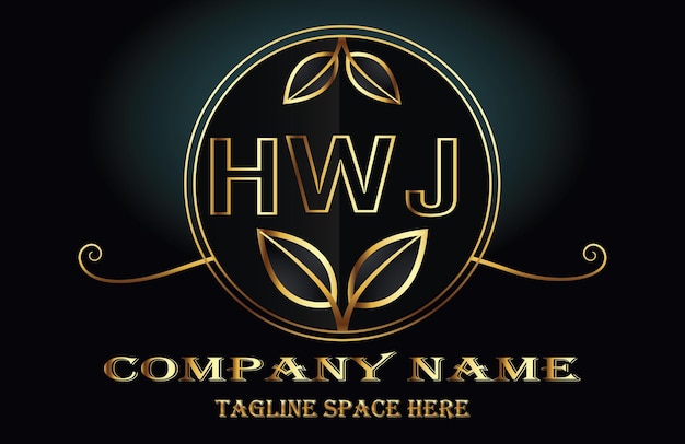 HWJ Letter Logo