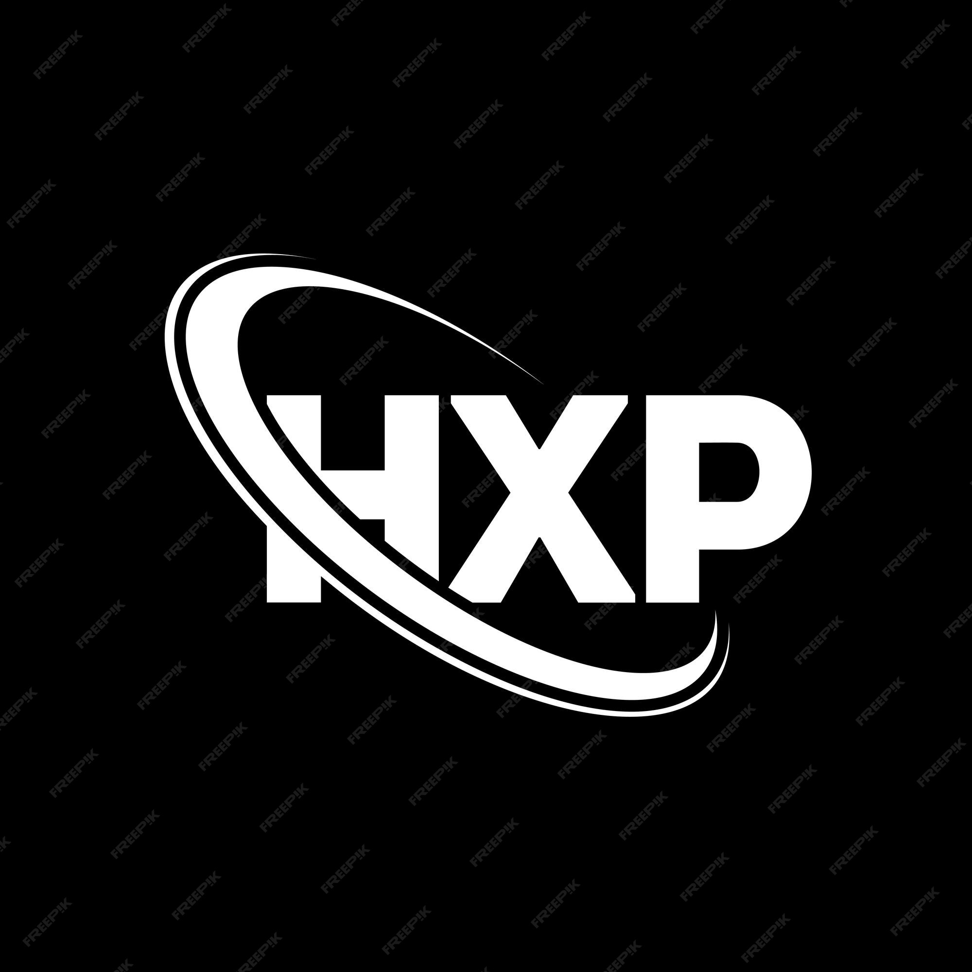 Premium Vector Hxp logo hxp letter hxp letter logo design initials