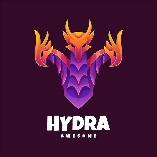 Vector hydra logo