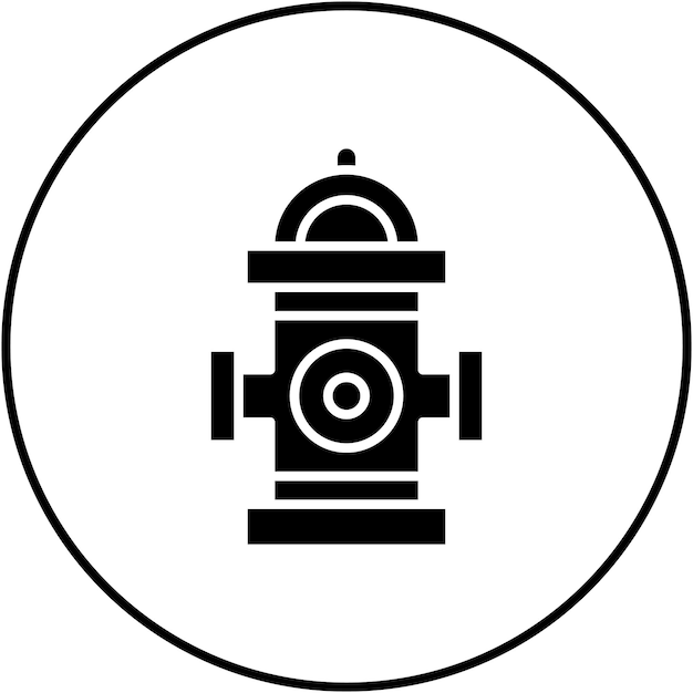 Hydrant icoon vector afbeelding Kan worden gebruikt voor brandweerman