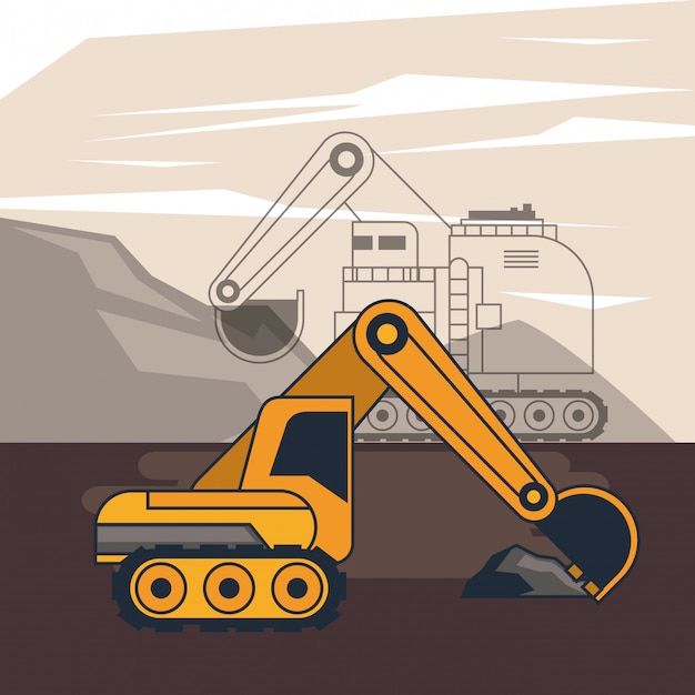 Hydraulic excavator vehicle