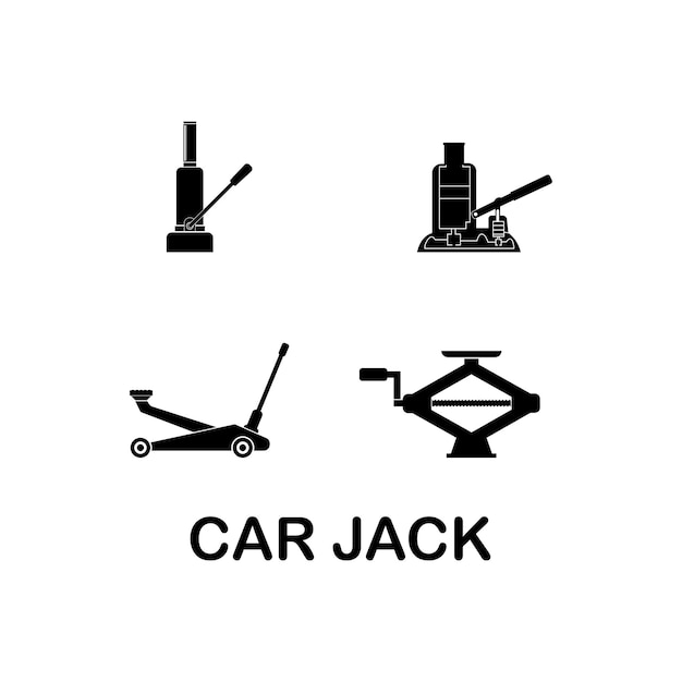 Hydraulic jack icon