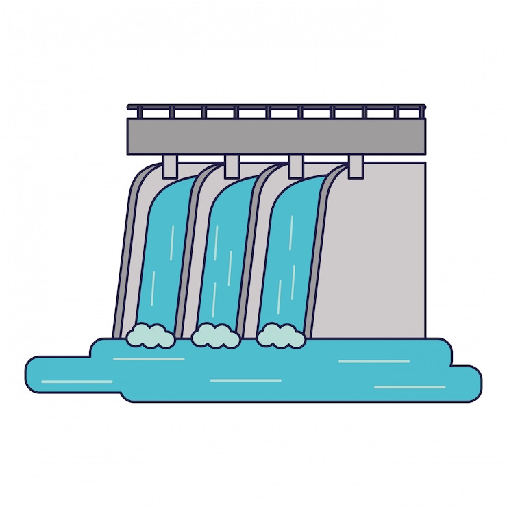 Vector hydroelectric green energy