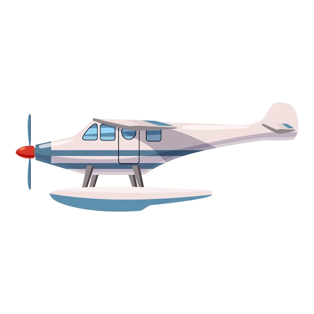 Vector hydroplane-icone cartoon illustratie van hydroplane vector-icone voor webontwerp
