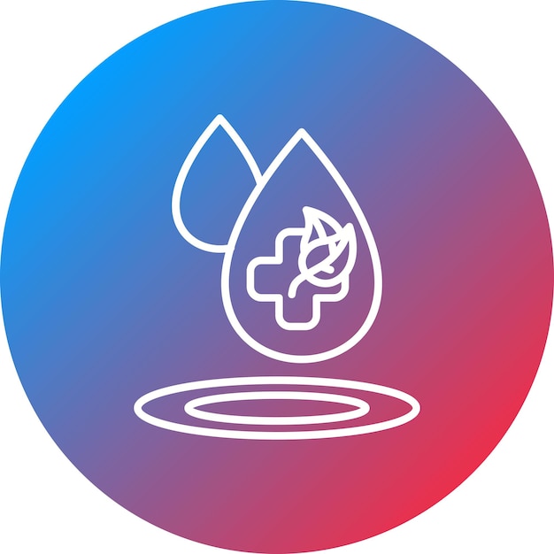 Hydrotherapy icon vector image Can be used for Alternative Medicine