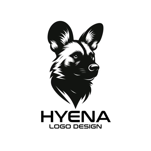 Hyena Vector Logo Design