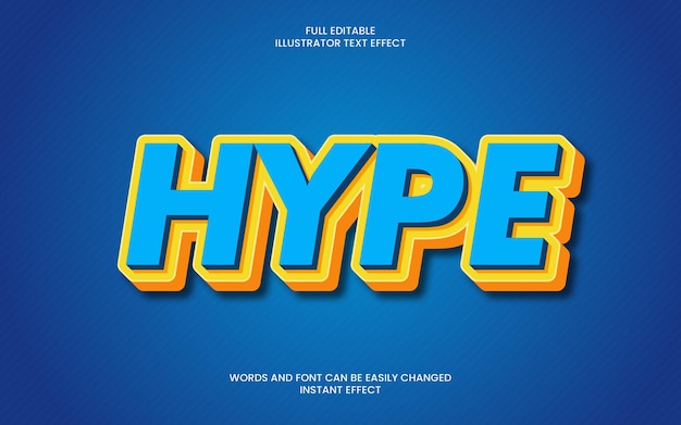 Hype Text Effect