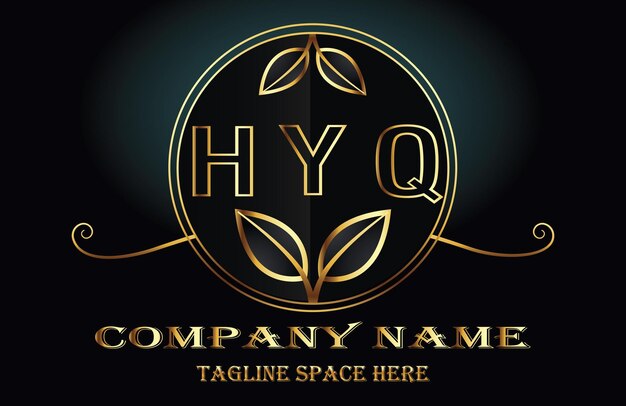 HYQ 글자 로고