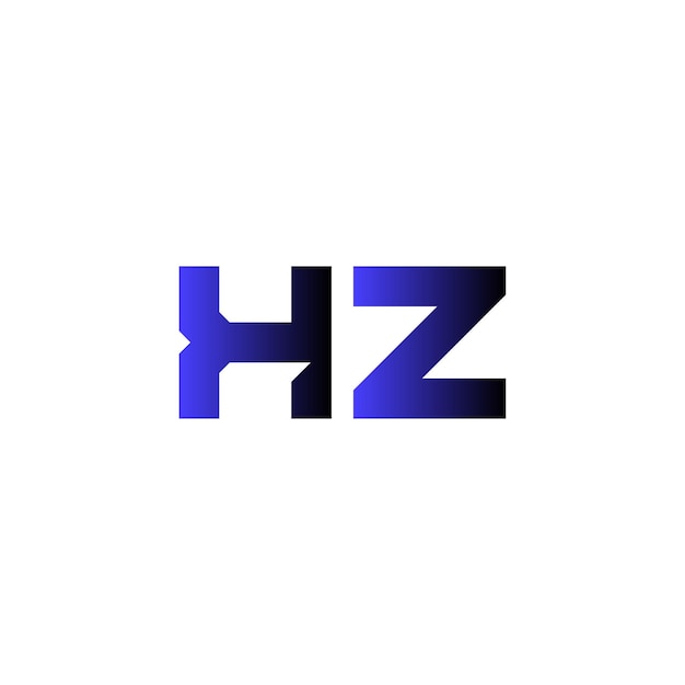 Vector hz logo design