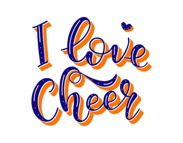 I love cheer