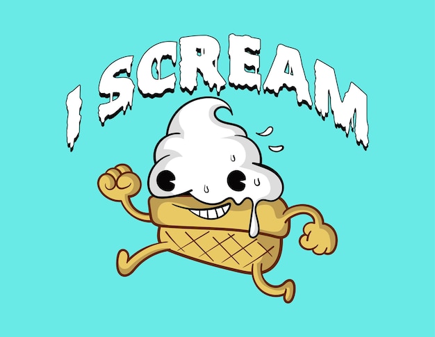 Vector i scream joke