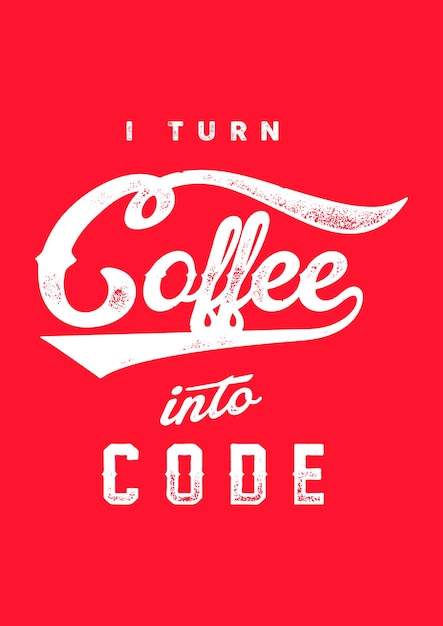 Vector i turn coffee into code