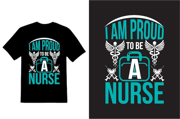 Vector i will do nurse tshirt design