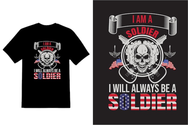 I will do veteran or gamer t shirt design