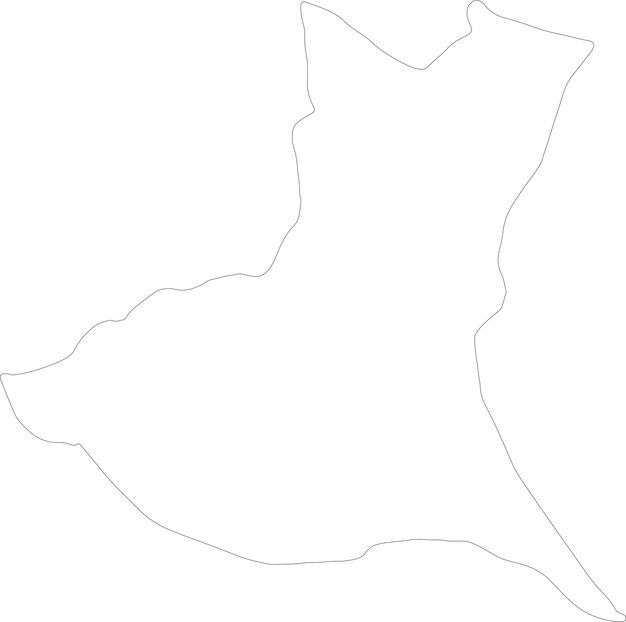 Ibaraki japan outline map