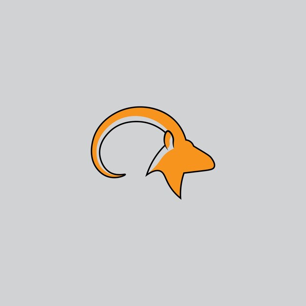 ibex logo with orange color