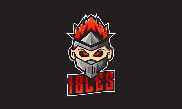 Вектор Логотип ibles mask esports