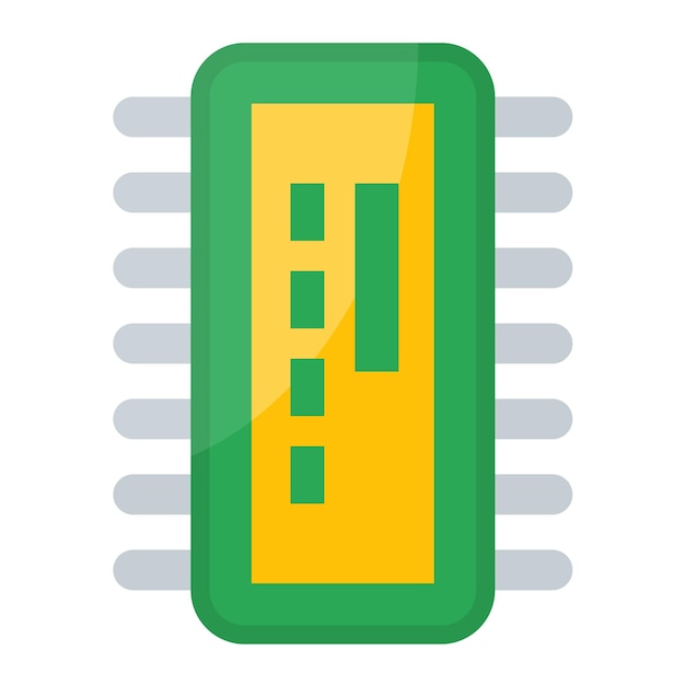 IC フラットイラスト