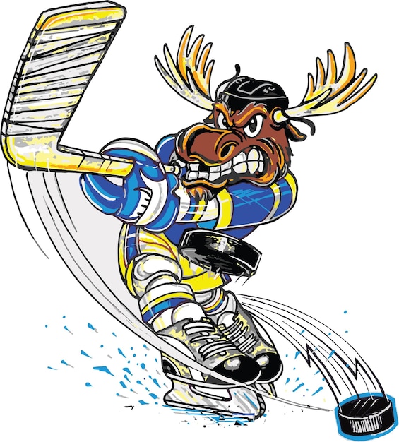 Vector ice animals player