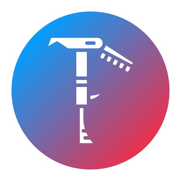 Ice Axe icon vector image Can be used for Rock Climbing