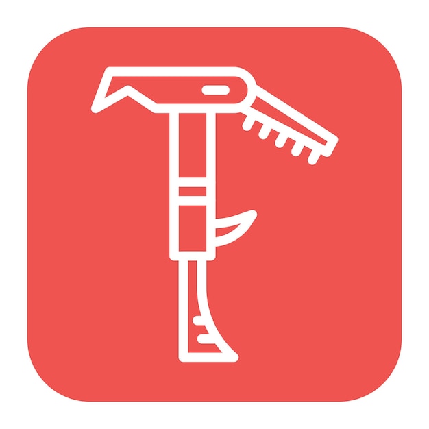 Ice Axe icon vector image Can be used for Rock Climbing