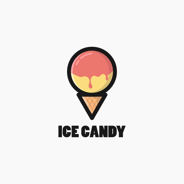 Ice candy illustration