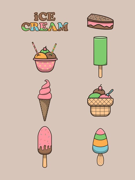 Ice cream beauty bundle