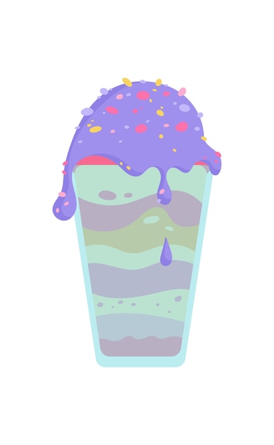 ベクトル アイスクリームのコンセプト