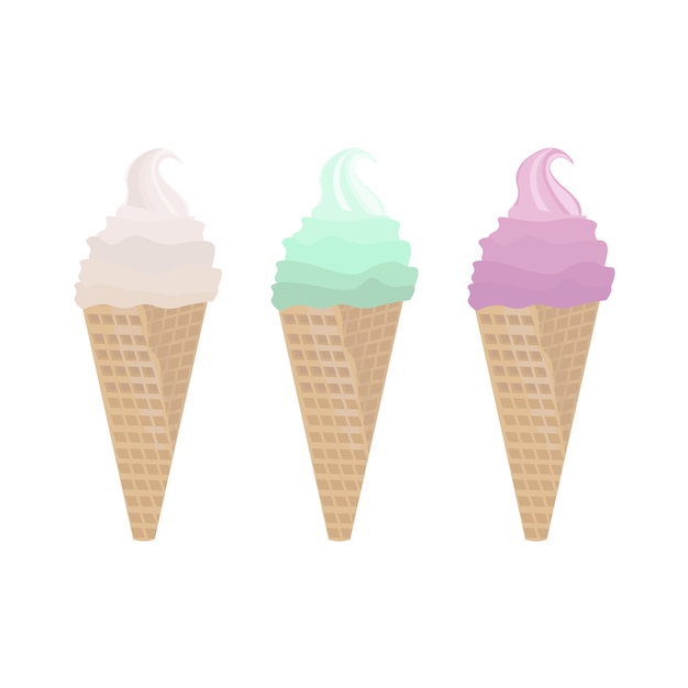 Ice cream cone collection