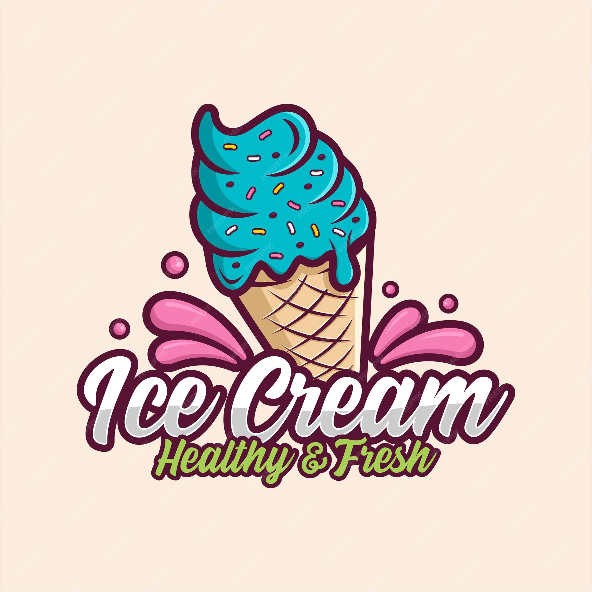 Premium Vector Ice Cream Design Logo premium-vector-ice-cream-design-logo