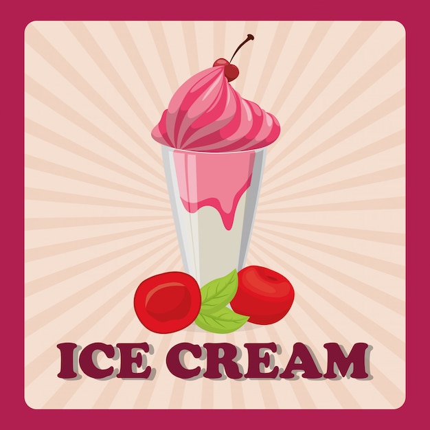 Ice cream design 