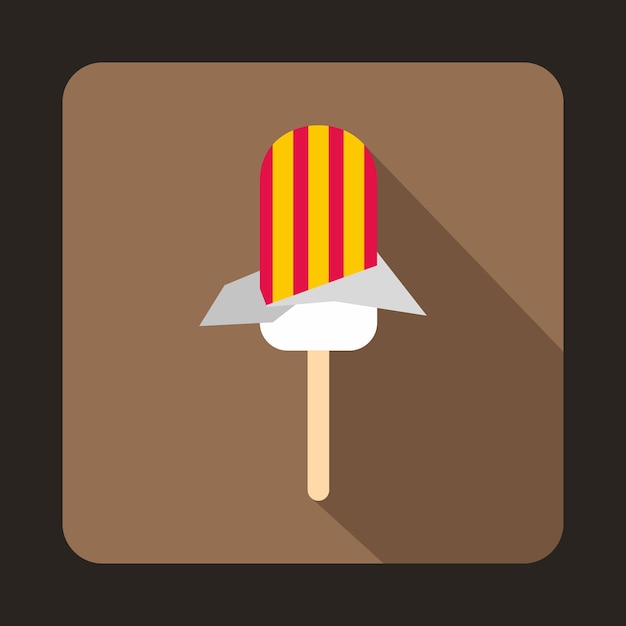 Ice Cream icon in flat style for any design