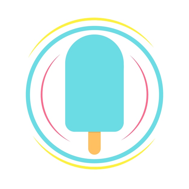 Ice Cream icon graphic design template vector illustration