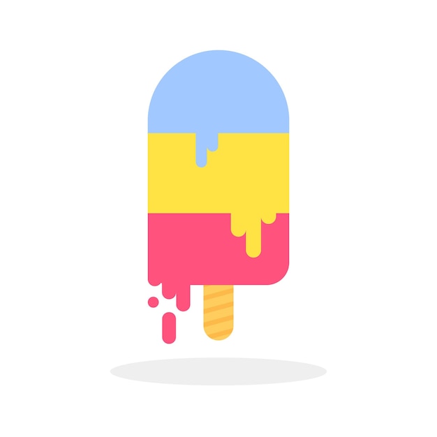 Vector ice cream icon graphic design template vector illustration