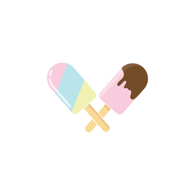 Ice cream icon vector illustration design