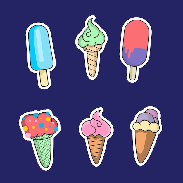 Ice cream icons