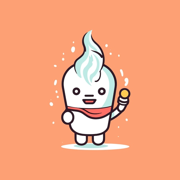 ice cream logo that will leave your taste buds craving for more Cute and colorful