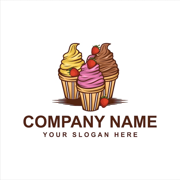 Ice cream logo