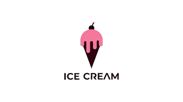 Ice cream logo