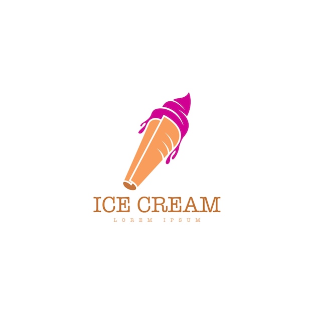 Ice cream logo