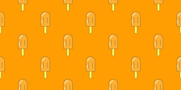 Ice cream seamless pattern