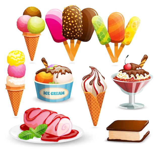 Ice cream set