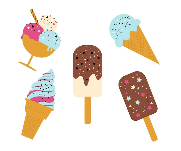 Ice cream set