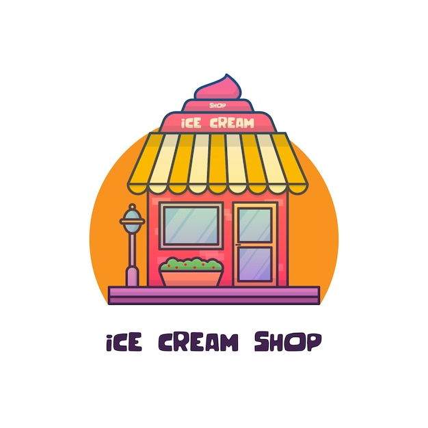 Ice cream shop