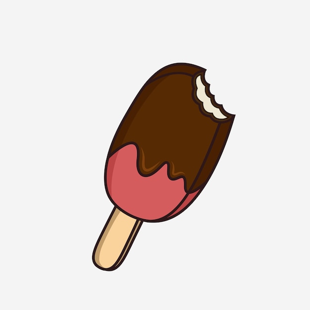 Ice cream vector design illustration