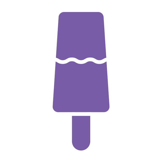 Ice cream Vector Icon Design Illustration