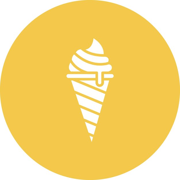 Ice Cream Vector Illustratie Stijl